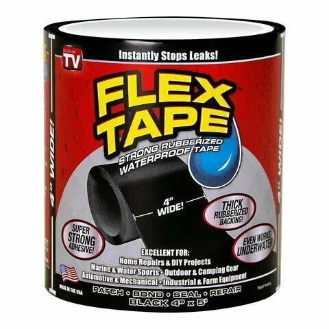 Клейкая лента Flex Tape sh1001-029 100 мм 1.52 м, 1 шт