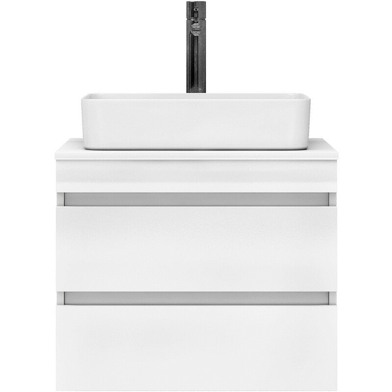 фото Тумба под раковину Vigo Urban 60 tp. URB.60.2Y подвесная Белая