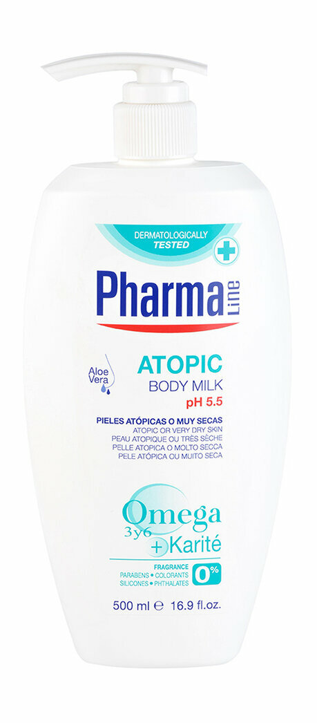 Молочко Чувствительная кожи тела Herbal Essences Pharmaline Atopic Body Milk