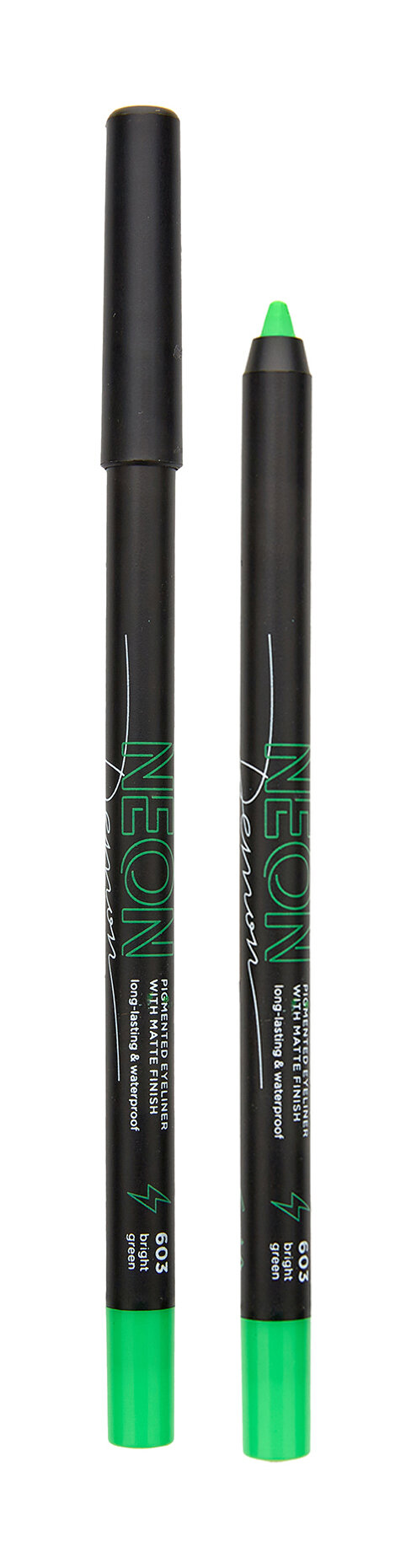 PARISA COSMETICS Карандаш для макияжа глаз Neon, 1 г, 603 Bright Green