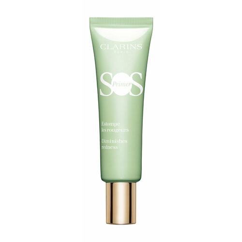 База под макияж для коррекции покраснений / Clarins SOS Primer Green