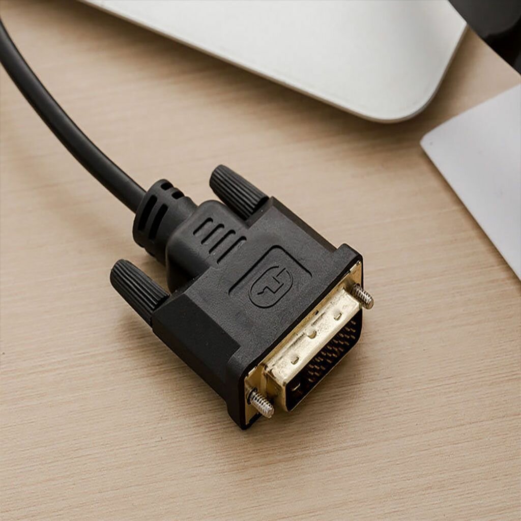 Переходник-адаптер DVI-D-VGA 0,1м/ Конвертер из DVI D VGA/Универсальный переходник для мониторов — фото 3