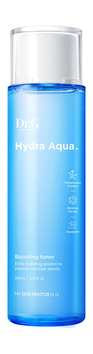 Увлажняющий тонер-бустер для лица с гиалуроновой кислотой Dr.G Hydra Aqua Boosting Toner 200 мл .