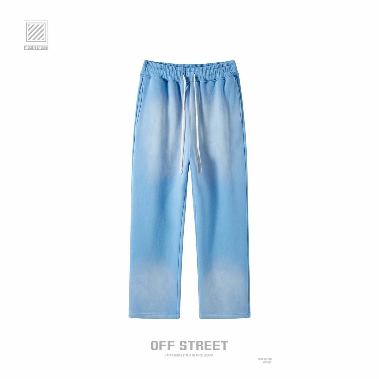Брюки OFF STREET Базовая коллекция, размер XL, голубой