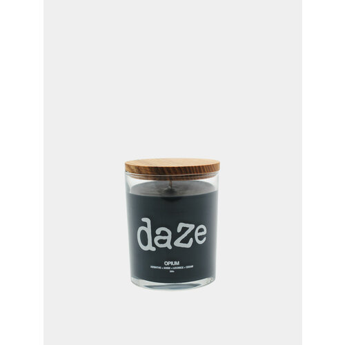 Свеча DAZE Opium Candle, черный