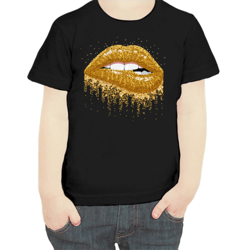 фото Футболка , размер 104, черный нет бренда