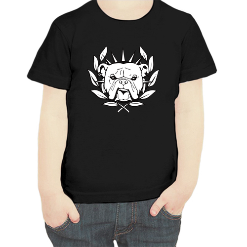 фото Футболка , размер 104, черный нет бренда