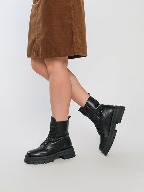 Ботинки Baden, размер 38, черный