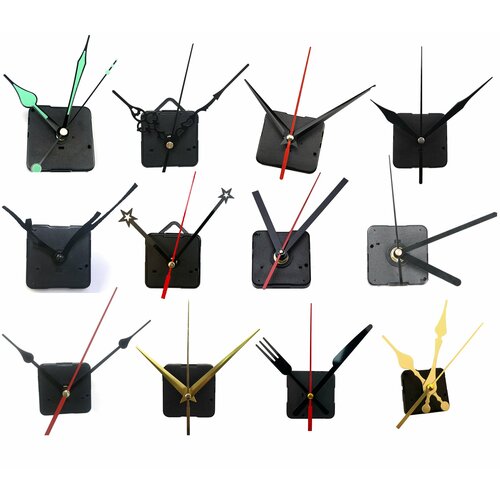 Бесшумный часовой механизм для часов со стрелками 7 349₽