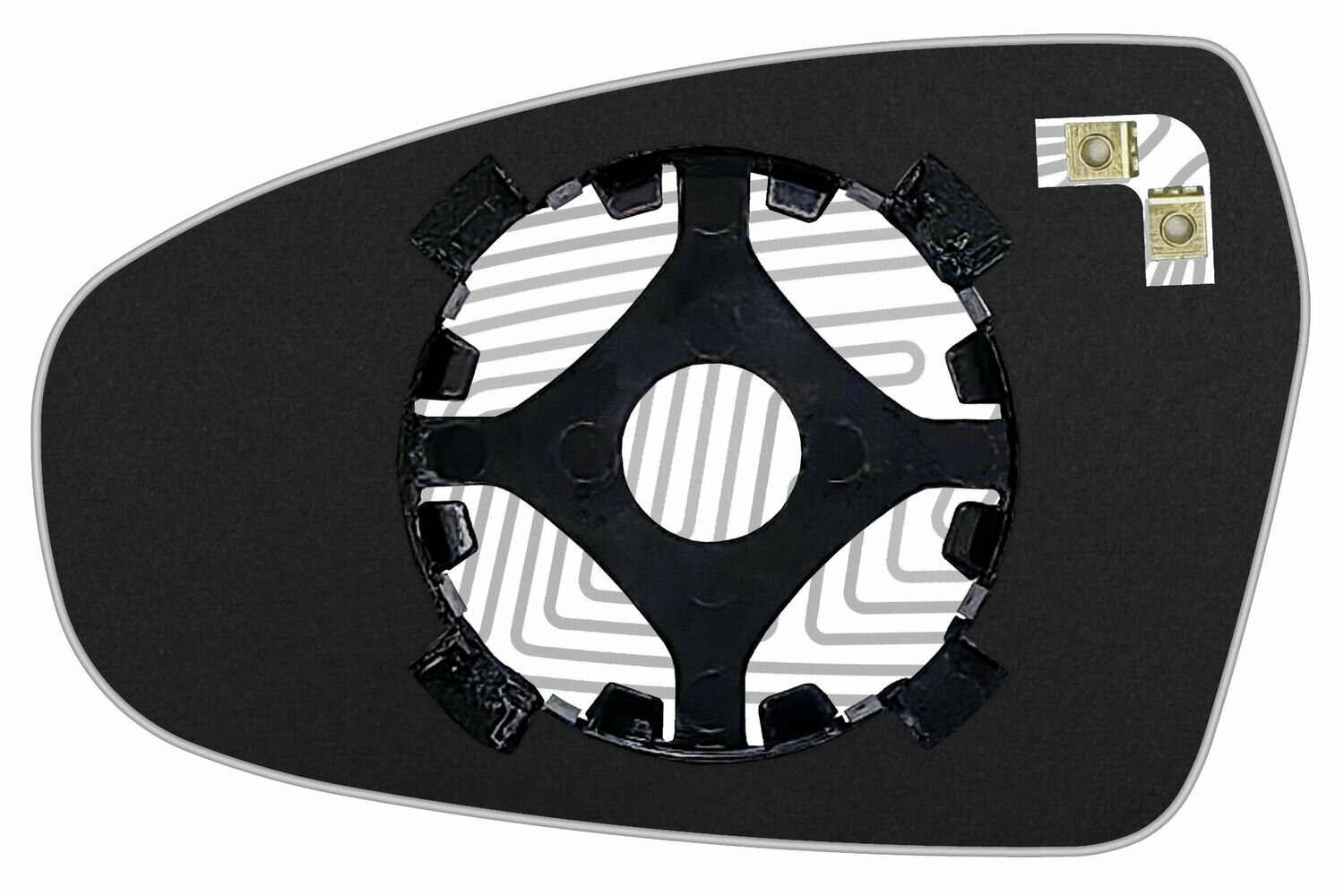 фото Зеркальный элемент правый KIA Cerato IV (18- ) сфера нейтральный с обогревом