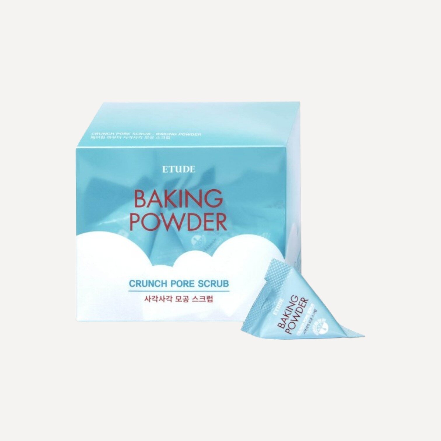 ETUDE HOUSE Baking Powder Crunch Pore Scrub Мягкий скраб для лица с содой 24*7г