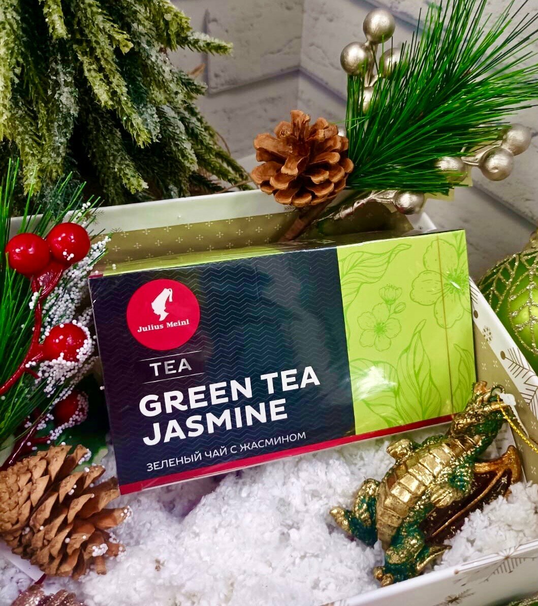 Julius Meinl Jasmin tee чай зелёный с жасмином, 25x1.5г