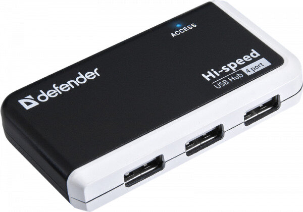 USB разветвитель универсальный DEFENDER Quadro Infix USB 2.0 (83504)