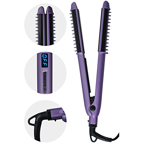 Профессиональная плойка для волос Rozia Выпрямитель для волос Утюжок Щипцы для завивки Rozia Уход за волосами Фиолетовый 439000₽