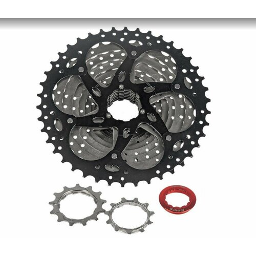 Кассета 4BIKE MTB 11 ск. набор зубьев 11-42, ARV000194 руль 4bike mtb al 320bt 31 8 760mm