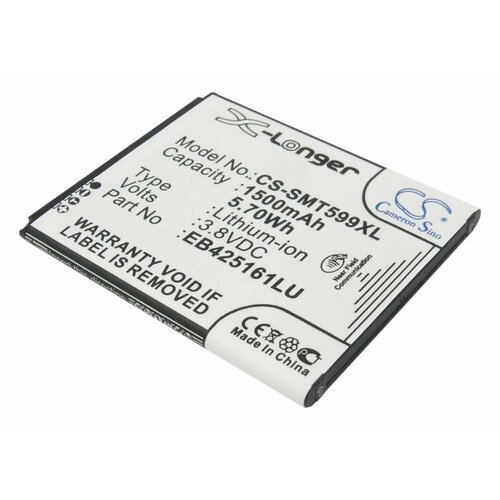 Аккумулятор Cameron Sino CS-SMT599XL для Samsung Galaxy S III Mini GT-i8190N, GT-I8190T аккумулятор ibatt ib u1 m2742 1500mah для samsung galaxy s3 mini gt i8190 galaxy s iii mini galaxy s 3 mini gt i8200