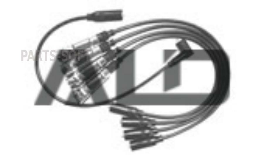 ALD A09049 Комплект проводов зажигания (черный силикон), Audi A4 1.6 95-96