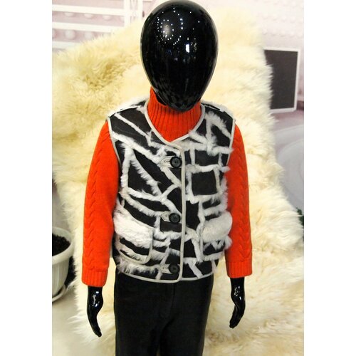 фото Жилет, размер 24, черный ип паршков е.в.