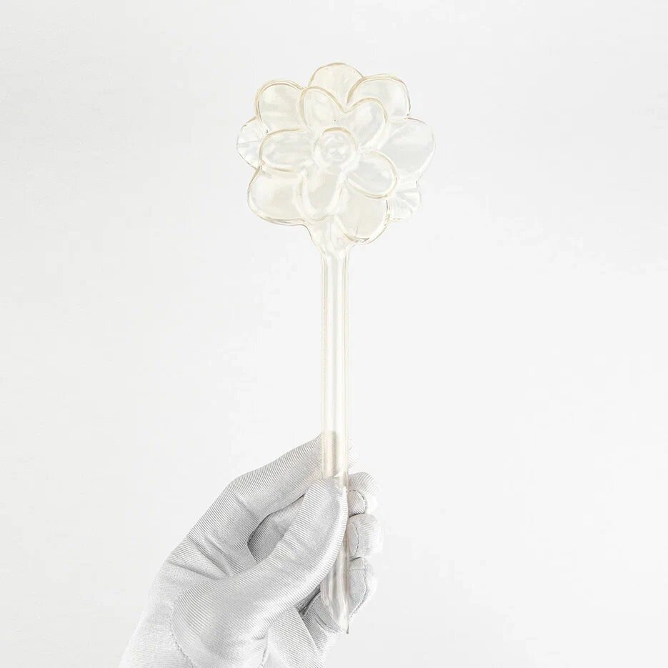 Автополив для растений прозрачный пластиковый в форме цветка - фотография № 10
