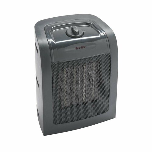 Тепловентилятор керамический электрический Equation с механическим термостатом 1500 Вт черный 341100₽