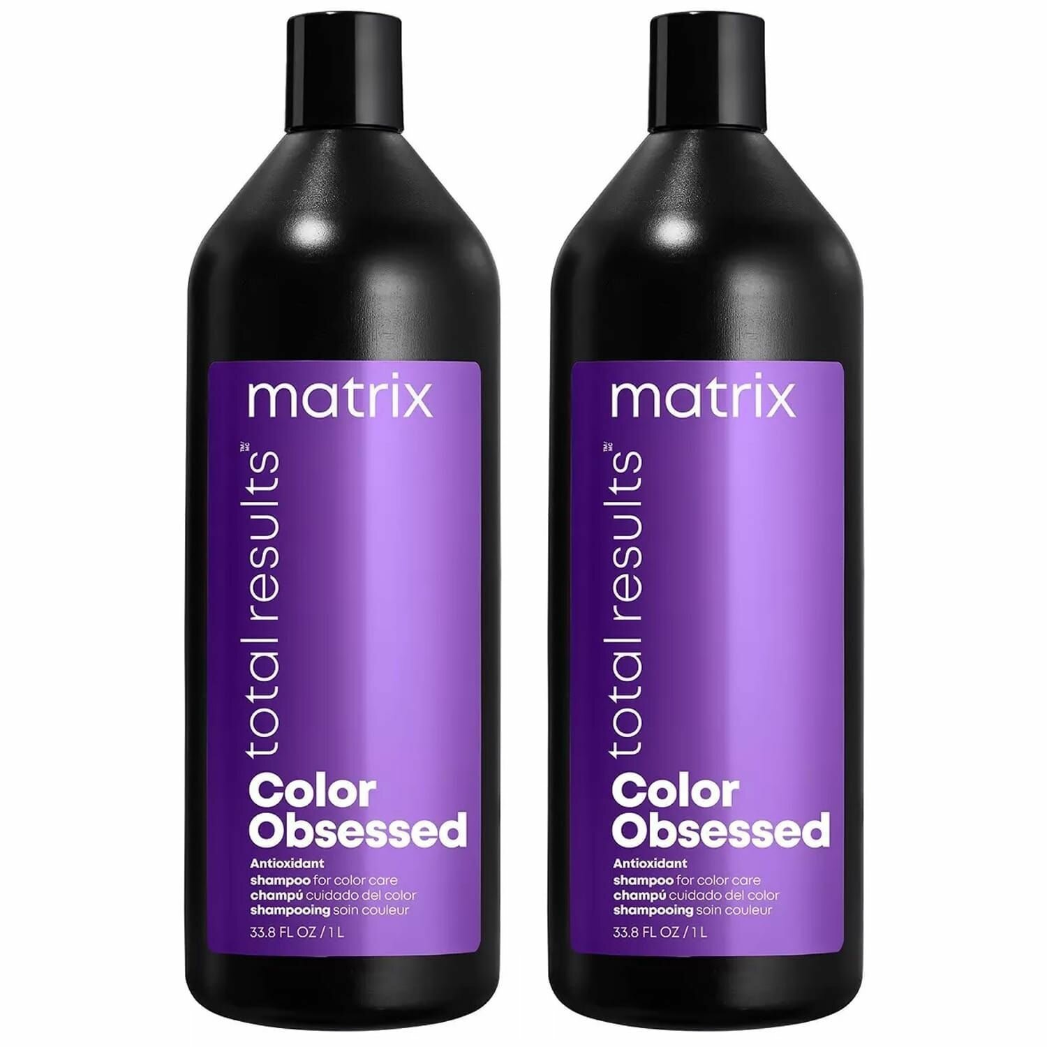 Matrix Шампунь Total results Color Obsessed для окрашенных волос, 2 х 1000 мл