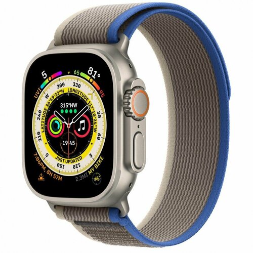 Apple Watch Ultra 49 BlueGray Trail Loop размер ремешка ML 6623800₽