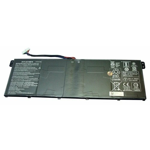 Аккумулятор для Acer Chromebook 15 cb515, (AC16B7K, AC16B8K), 6440mAh 48Wh, 7.6V hf152f 012 1ht 610