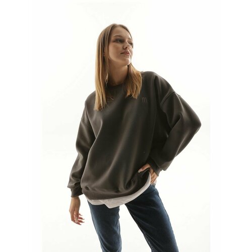 Свитшот, размер UNI, серый