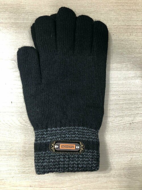 Зимние перчатки черные M
