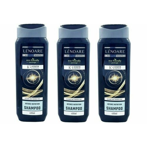 LENOARE Шампунь Интенсивное питание, 400 мл, 3 шт