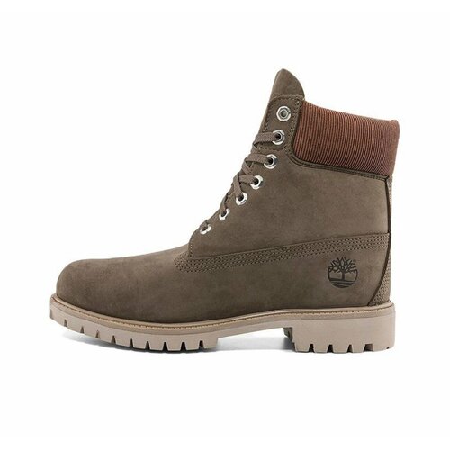 ботинки timberland 6 inch premium shearling черный размер 38 ru Ботинки Timberland, размер 8.5 US / 42 EU / 41 RU / 26.5 CM, хаки