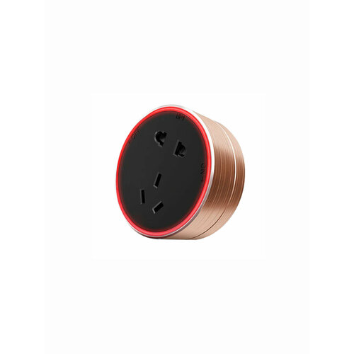 Трековая розетка-адаптер YouSmart Track Power Socket 5 PINS Gold (GD2)