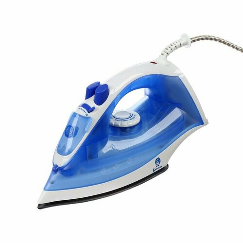 Утюг василиса ВА-2001 2200Вт антипригарная подошва 25 гмин 160 мл бело-сиреневый 216700₽