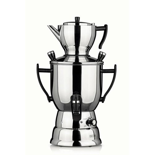 Самовар электрический с чайником с автоотключением BEEM 2017 3 л 1500 Вт нержавеющая сталь цвет хром 2569000₽