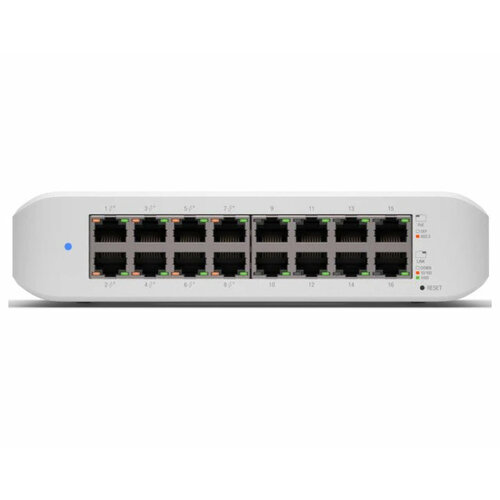 Ubiquiti UniFi Switch USW-Lite-16-POE коммутатор ubiquiti unifi switch pro 48 poe 48xgblan 4x10gsfp poe 600вт usw pro 48 poe eu