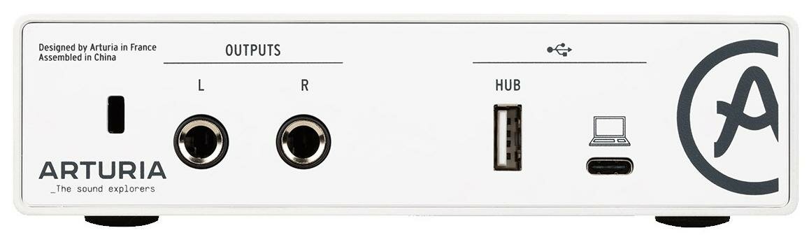 Внешняя звуковая карта с USB Arturia MiniFuse 1 White