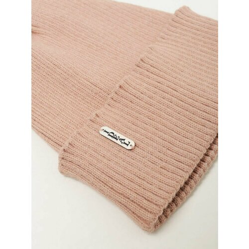 фото Шапка бини , размер uni, пыльная роза soda firenze