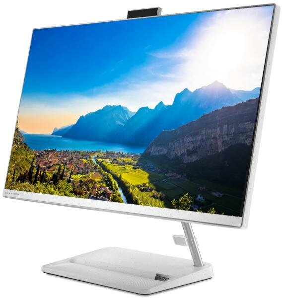 Lenovo IdeaCentre AIO 3 24ALC6 23.8 FHD (1920x1080) IPS 250N, Ryzen 5 7530U, 2x4GB DDR4 3200, 512GB SSD M.2, Radeon Graphics, WiFi, BT, HD Cam, Wirele — фото 3