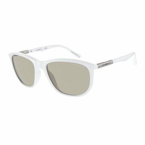 Солнцезащитные очки EMPORIO ARMANI EA 4201 5344/3, белый, коричневый солнцезащитные очки emporio armani 4166z 5872 6g collection r ea