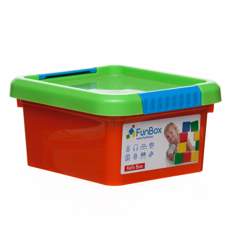 Ящик для хранения Kid's Box 2л в асс.