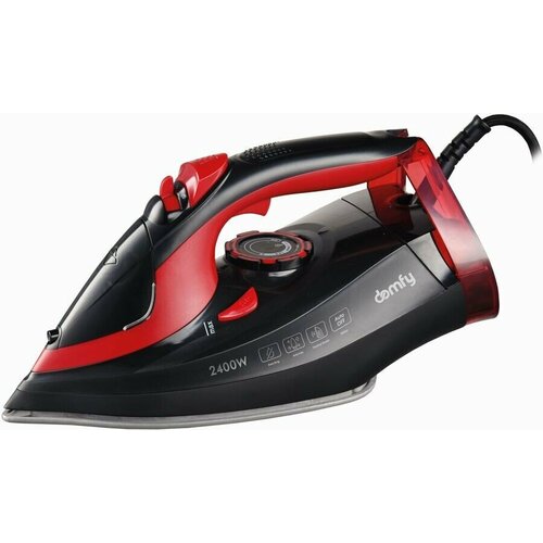 Утюг Domfy DSC-EI502 черныйкрасный 256000₽