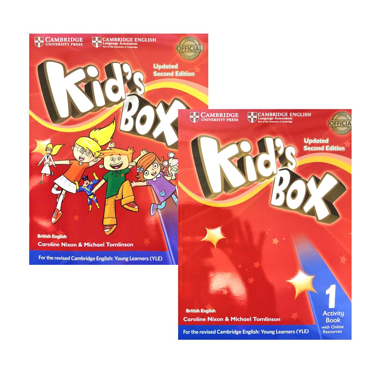 Kid's Box 1 (2nd Edition Updated) комплект SB +WB + CD