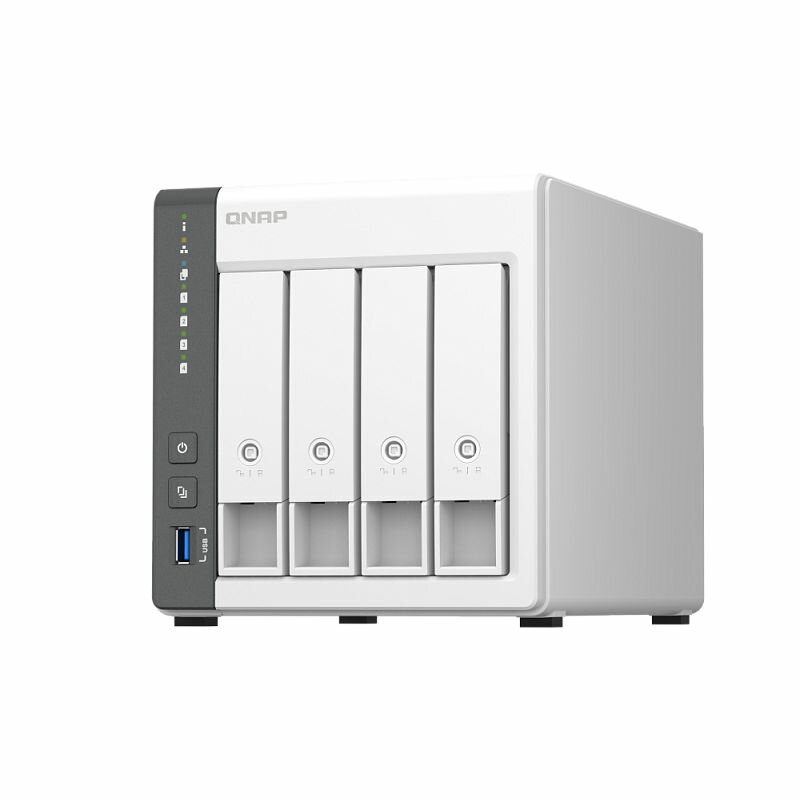 Сетевое хранилище NAS QNAP D4 (Rev. C), официальная гарантия — фото 1