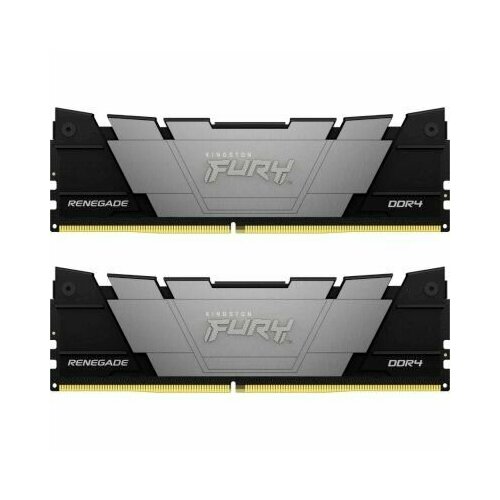Оперативная память KINGSTON FURY Renegade Black DIMM DDR4 32GB 3200 MHz KF432C16RB12K232 10612₽