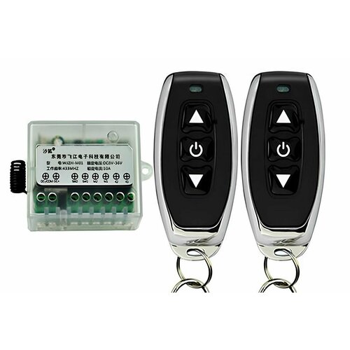 Переключатель направления вращения электромотора 8-36В 2 пульта WJZH-M01-2 265000₽