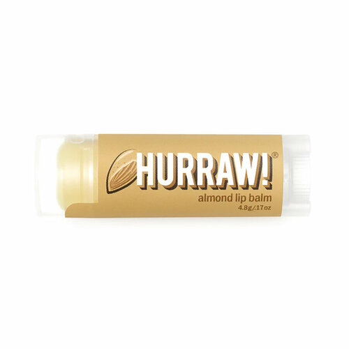 Hurraw Бальзам для губ Almond Lip Balm Миндаль 690₽