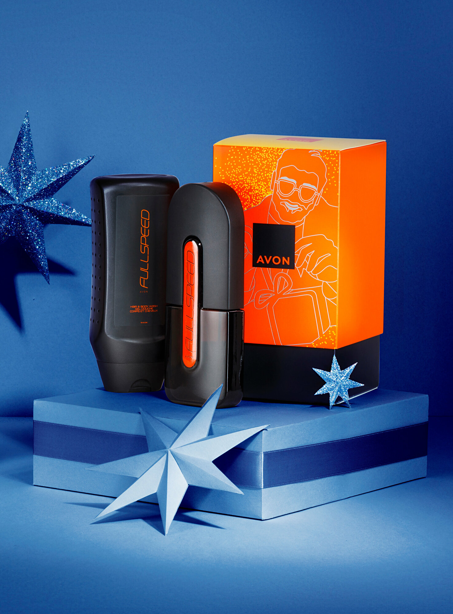 Набор парфюмерный мужской AVON " Full Speed" подарочный наборы для мужчин на новый год в подарок