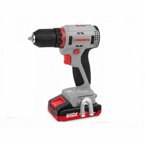 Дрель-шуруповерт аккум бесщеточ 20V Li220 CROWN CT21091HX-2 BMC кейс 1409000₽