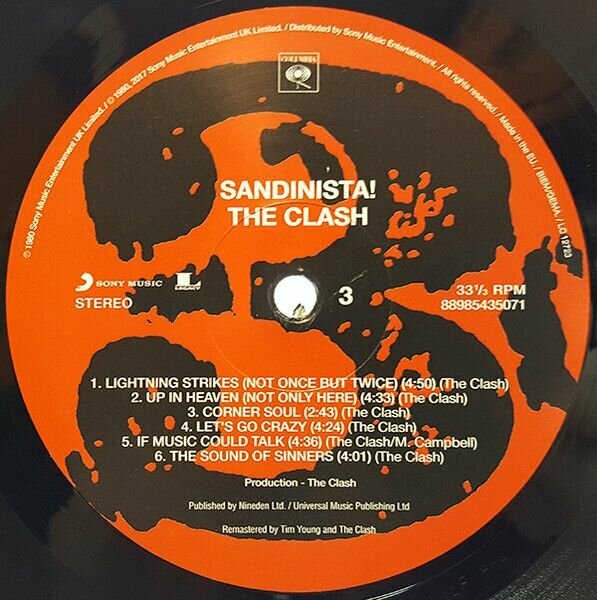 Виниловая пластинка Clash, The, Sandinista! (0889854350710) Sony Music - фото №5