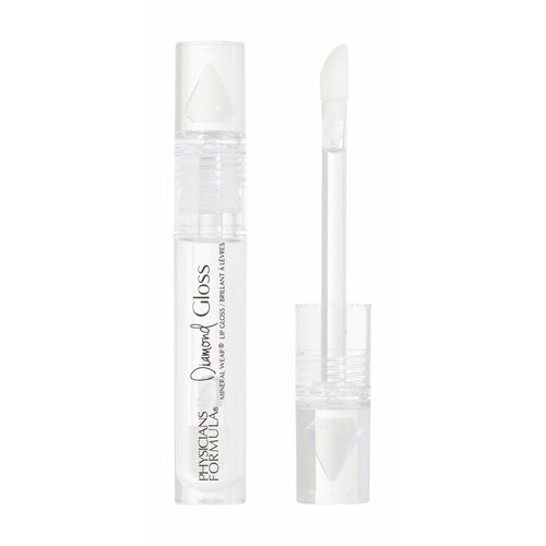 PHYSICIANS FORMULA Блеск для губ Mineral Wear Diamond Gloss, 4,6 мл, прозрачный